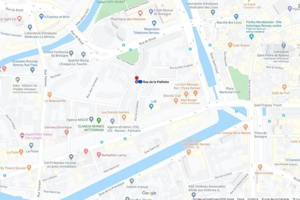 Apartment Le Mail, Charmant T2, Proche Centre Ville Rennes